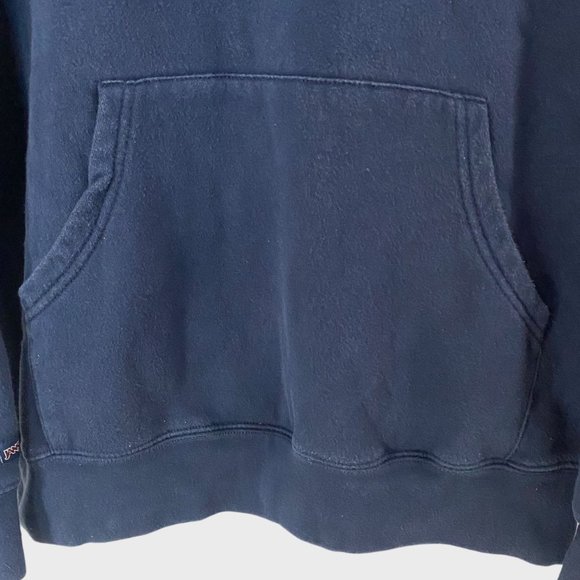 JanSport BYU-Idaho University Hoodie Women's Medium Blue Long Sleeve Sweatshirt - Picture 8 of 15